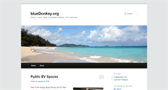 Desktop Screenshot of bluedonkey.org
